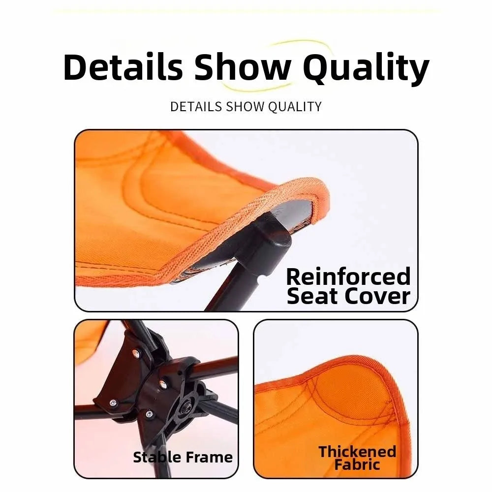 Portable Folding Tripod Stool – Camping & Fishing Chair Folding Camping Stool Axl