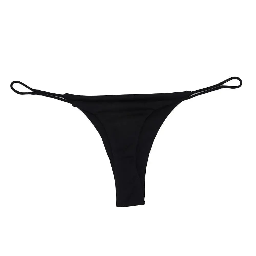 Women's Low Rise G-String Thong Panties – Sizes S–XL Thong Panties Axl black XXXS XL