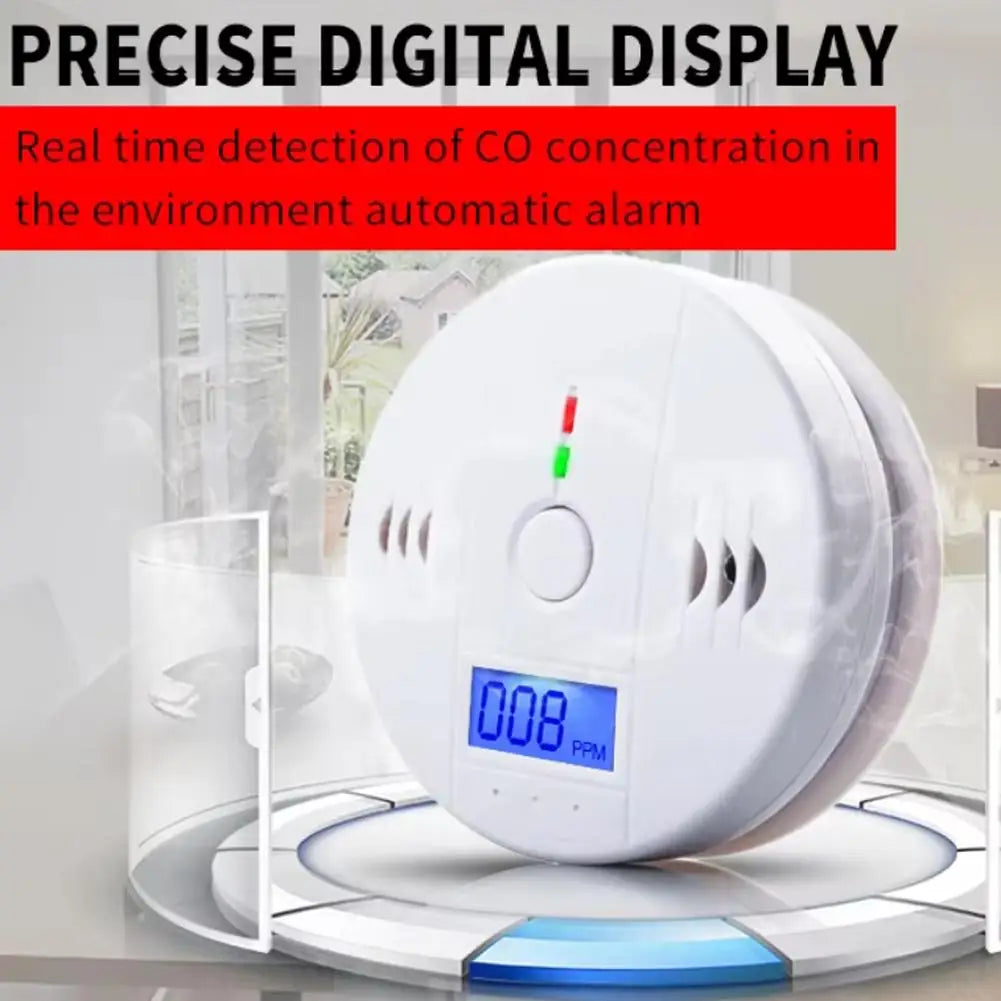 Carbon Monoxide Alarm Digital Display CO Detector for Home CO Detector Alarm Axl