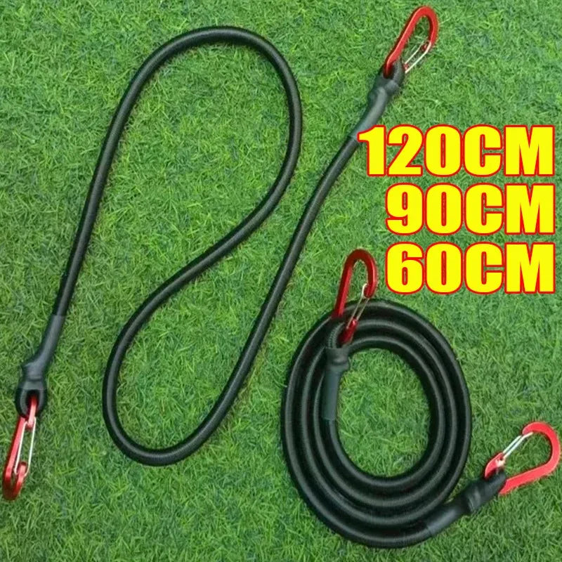 8mm Bungee Cord Tie-Down Straps with Hooks | 60/90/120cm Bungee Tie-Down Cord Axl