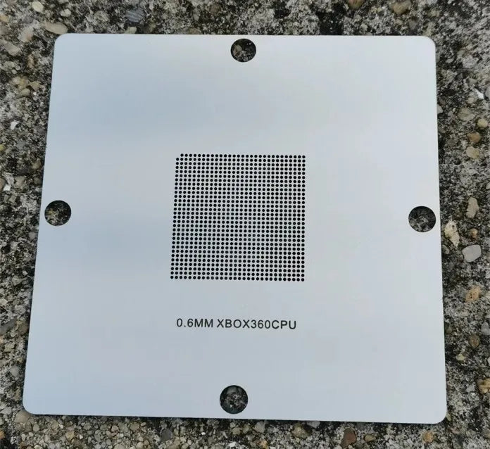 9-Pc Xbox 360 BGA Reballing Stencils 90×90mm CPU GPU CSP Kit BGA Reballing Stencils Axl XBOX360CPU China Mainland