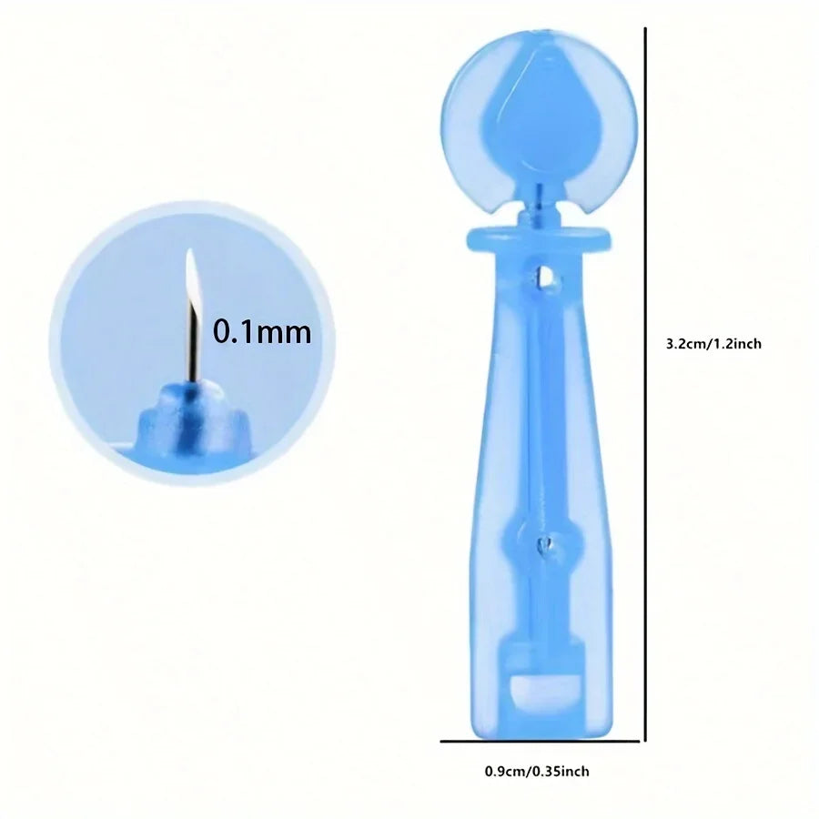 Blackhead & Pore Cleaning Kit – Superfine Extractor Needles Pore Cleaning Kit Axl