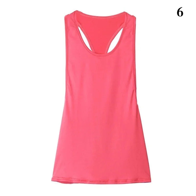 Women's Quick-Dry Sleeveless Fitness Tank Top – Slim Fit Women's Fitness Tank Top Axl Red S