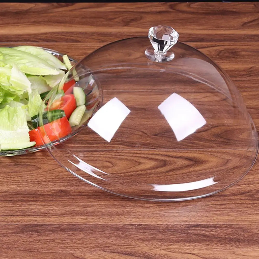 Round Plastic Cake Dome Cover – Dust-Proof Food Display Lid Food Dome Cover Axl