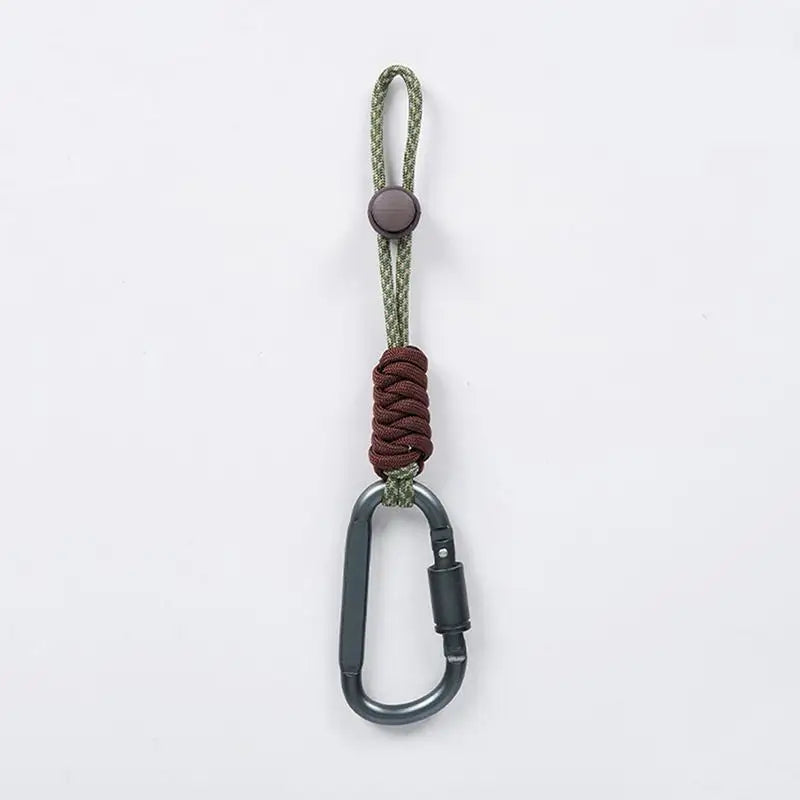 Paracord Water Bottle Carabiner Hook – Hiking & Cycling Clip Carabiner Bottle Clip Axl A10