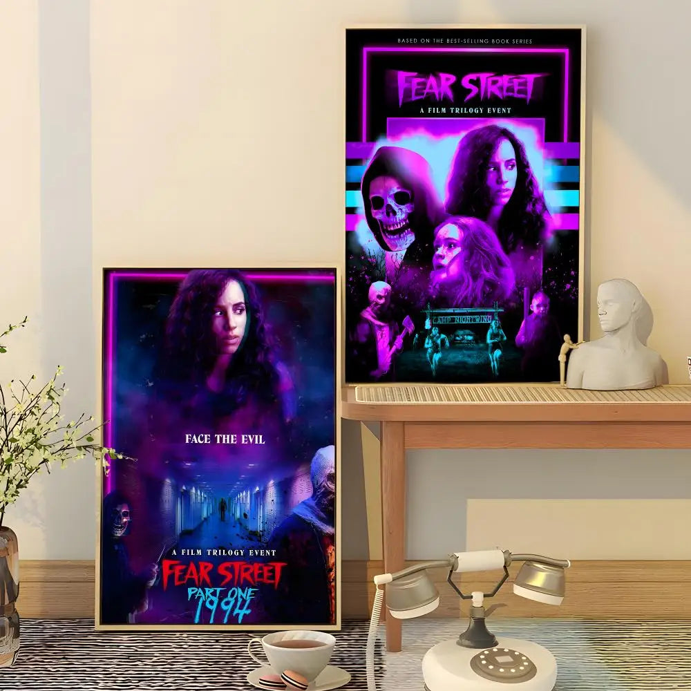 Fear Street Horror Movie Poster – HD Waterproof Wall Sticker Movie Poster Sticker Axl