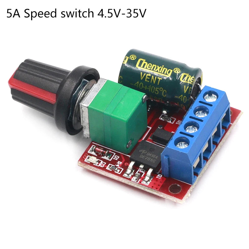 PWM DC Motor Speed Controller 10A 90W Adjustable Module Motor Speed Controller Axl A4