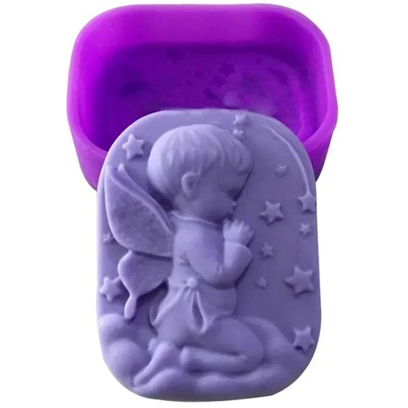 Angel Girl Silicone Soap Mold – Cake, Pastry & Ice Mould Silicone Baking Mold Axl