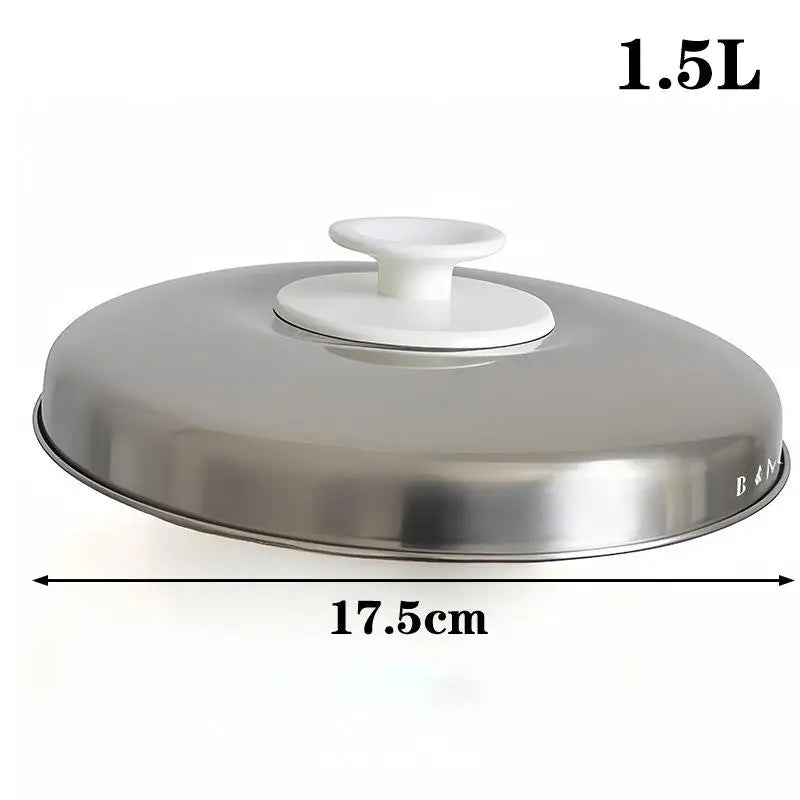 Universal Stainless Steel Rice Cooker Lid – 1.5L to 5L Rice Cooker Lid Axl 175mm