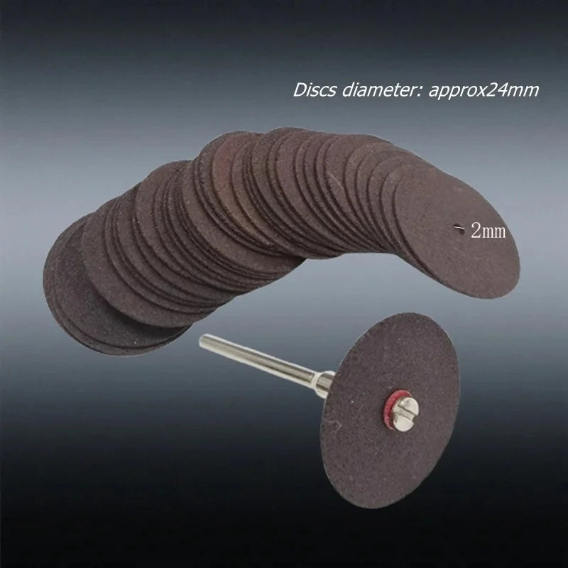 30–36 Pc 24mm Reinforced Rotary Tool Cutting Discs | Cut-Off Wheels Rotary Tool Accessories Axl