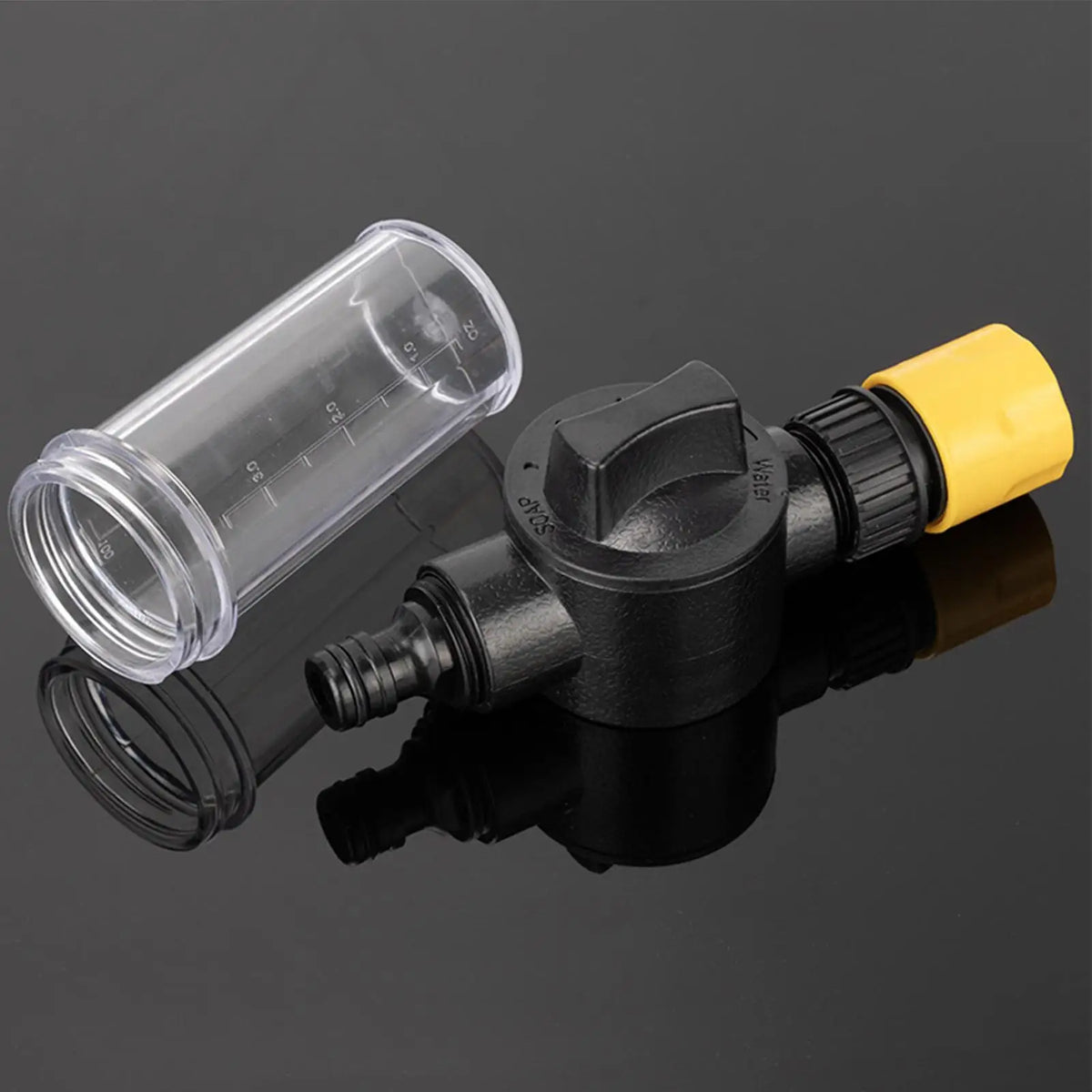 Water Hose Nozzle Sprayer – 100ml Fertilizer & Foam Dispenser Garden Hose Sprayer Axl