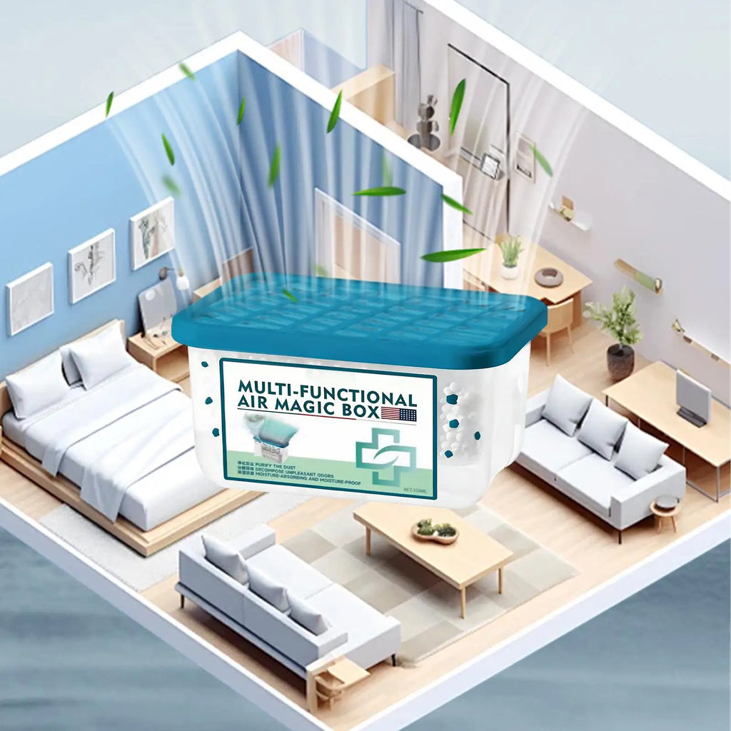 Indoor Air Purifier Box – Odor Neutralizing Dust Remover Air Purifier Box Axl