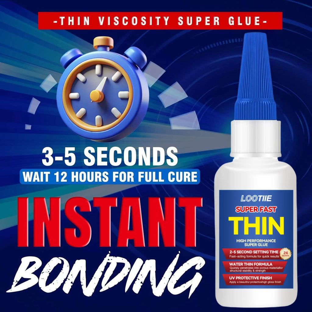 50g Multi-Purpose Super Glue – Clear Instant Bond Adhesive Super Glue Adhesive Axl