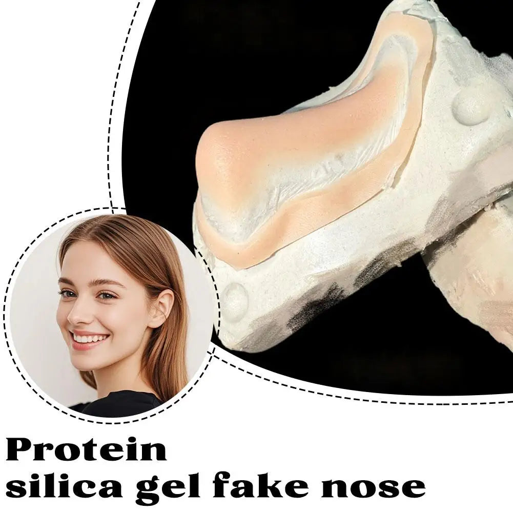 Silicone Fake Nose & Chin SFX Kit – Cosplay & Masquerade SFX Makeup Prosthetic Axl
