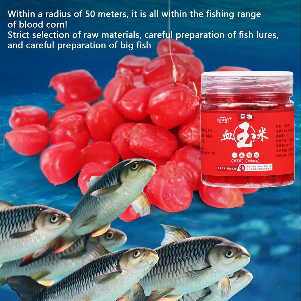 Blood Corn Fish Attractant Concentrate – Bait Additive for Carp Fishing Bait Additive Axl
