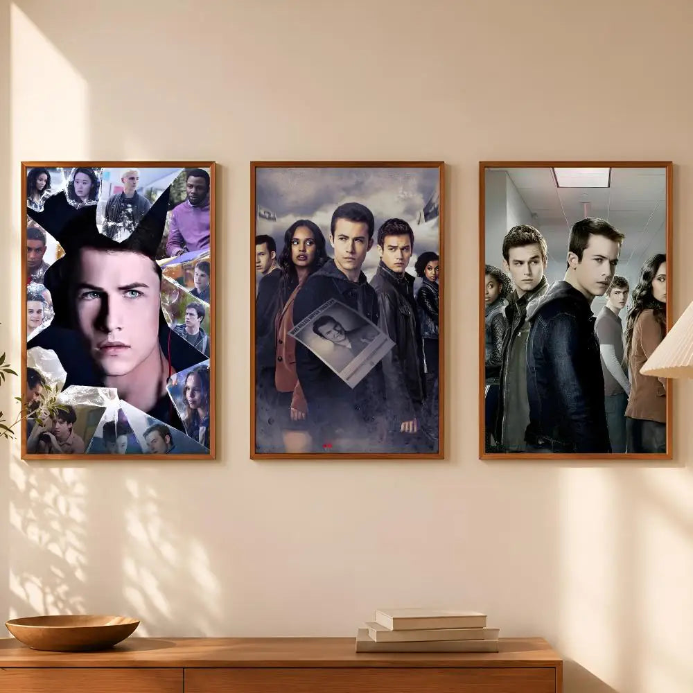 13 Reasons Why Poster – Self-Stick HD Waterproof Wall Art Wall Art Poster Axl