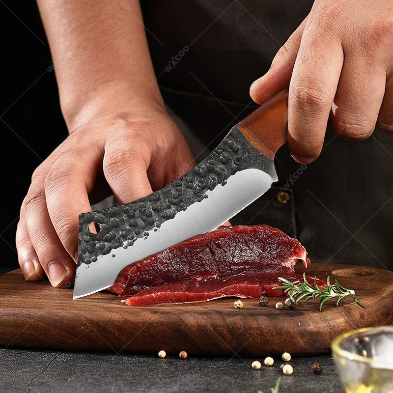Stainless Steel Boning Knife with Sheath – Sharp Multipurpose Chef Knife Boning Knife Axl