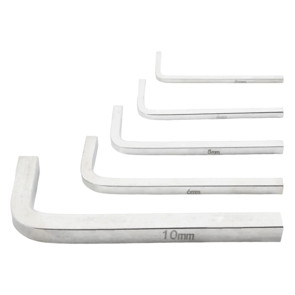L-Shape Square Head Wrench – Cr-V Steel 3–10mm | Hand Tool Square Head Wrench Axl