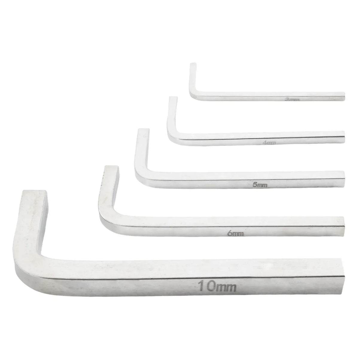 L-Shape Square Head Wrench – Cr-V Steel 3–10mm | Hand Tool Square Head Wrench Axl