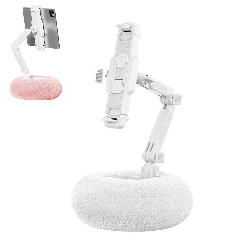 Plush Pillow Phone & Tablet Holder – Foldable Lazy Bed Stand Pillow Phone Stand Axl B CN