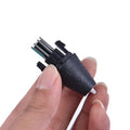 3D Printing Pen Replacement Nozzle Head | 5V Gen 2 Compatible 3D Pen Nozzle Axl Black No plug