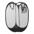 Foldable Laundry Basket – Ventilated Large Clothes Hamper Laundry Hamper Axl 1pcBlack