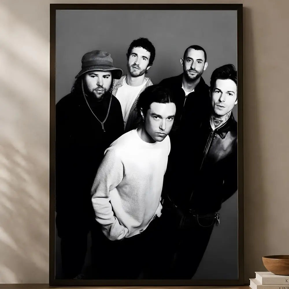 The Neighbourhood Poster – Self-Stick HD PVC Wall Art Decor Wall Art Poster Axl White01 40X50cmNoframe