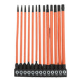 13-Pc Magnetic Torx Star Screwdriver Bits Set – 1/4" Hex Screwdriver Bit Set Axl 150mm China Mainland