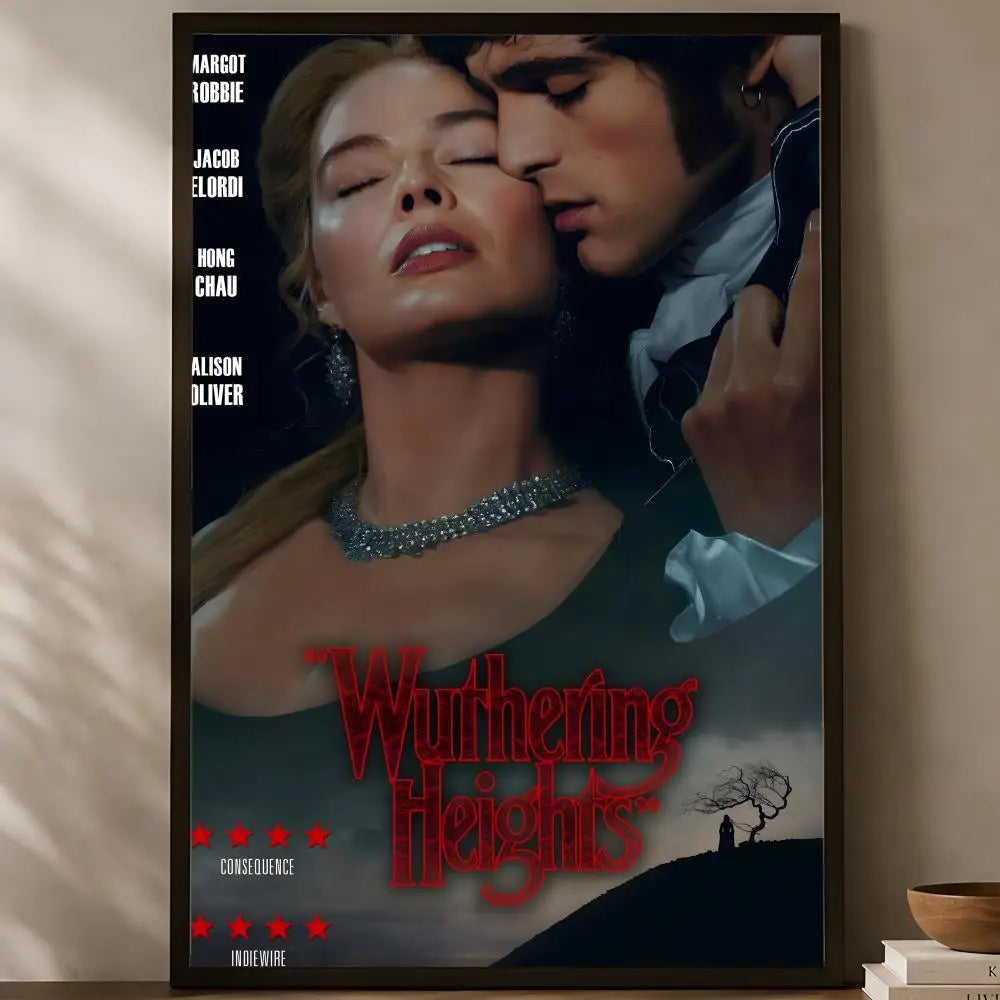 Wuthering Heights Self-Stick HD Wall Art Poster – Waterproof Wall Art Poster Axl White04 15X20cmNoframe