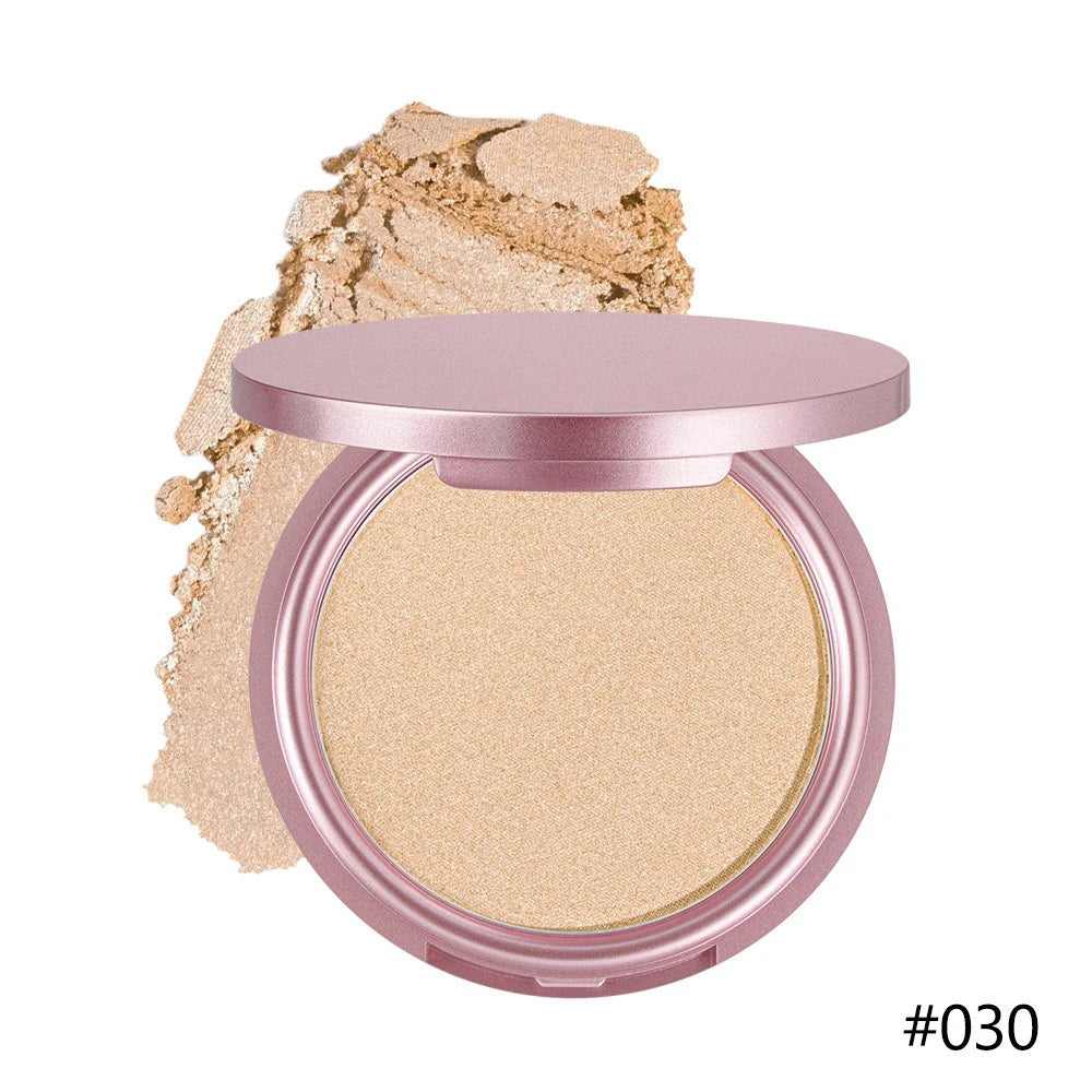 Private Label Shimmer Highlighter Powder – Vegan Wholesale Pressed Highlighter Powder Axl 030 5pcs with logo