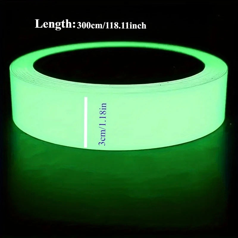 Reflective Adhesive Glow Tape – Night Safety & Home Decor Reflective Safety Tape Axl 3 300m