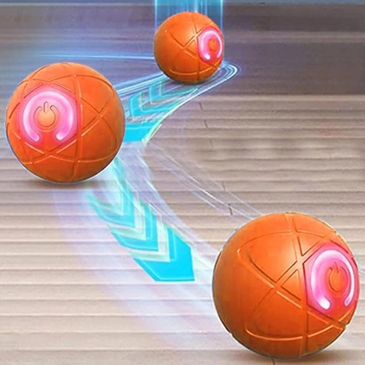 Interactive Auto-Rolling LED Ball Toy for Dogs & Cats Interactive Pet Toy Axl