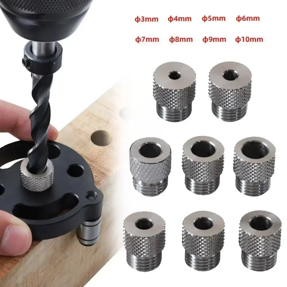 Drill Guide Bushing Sleeve for Doweling Jig 3–10mm | Woodworking Drill Guide Bushing Axl
