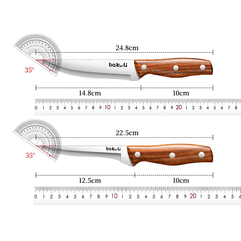PLYS Professional Boning Knife – High Carbon Stainless Steel Boning Knife Axl