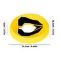 Motorcycle Helmet Support Donut Ring & Service Pad – PU Helmet Accessory Pad Axl yellow