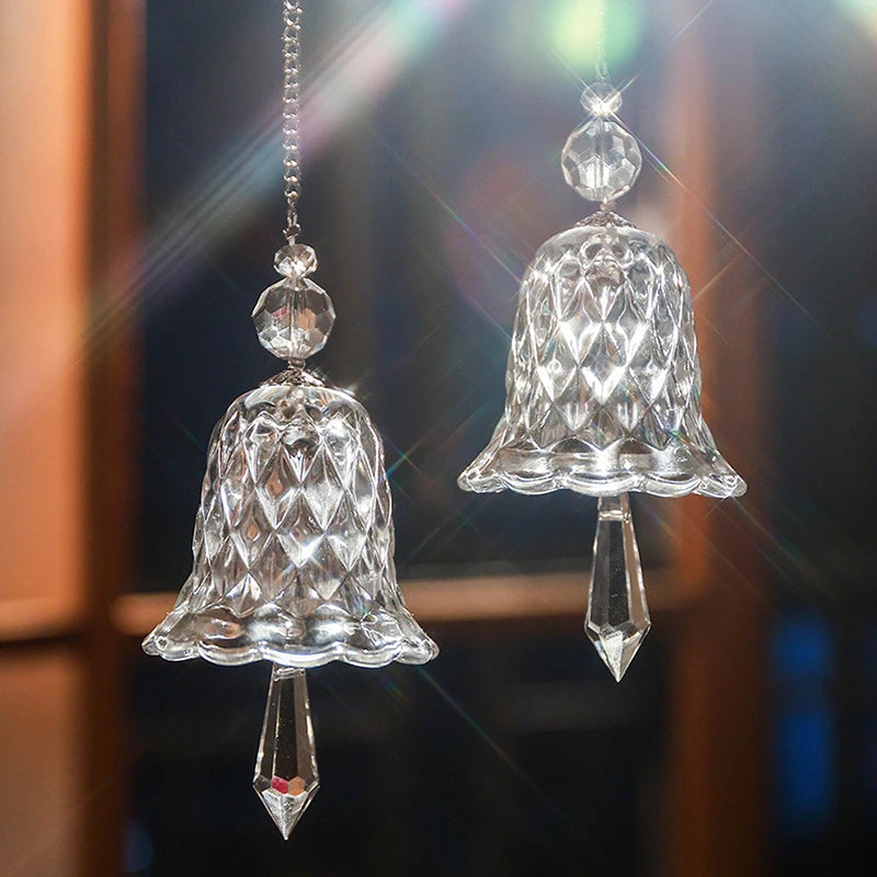 Crystal Wind Chime Suncatcher – Glass Prism Rainbow Maker Crystal Suncatcher Pendant Axl