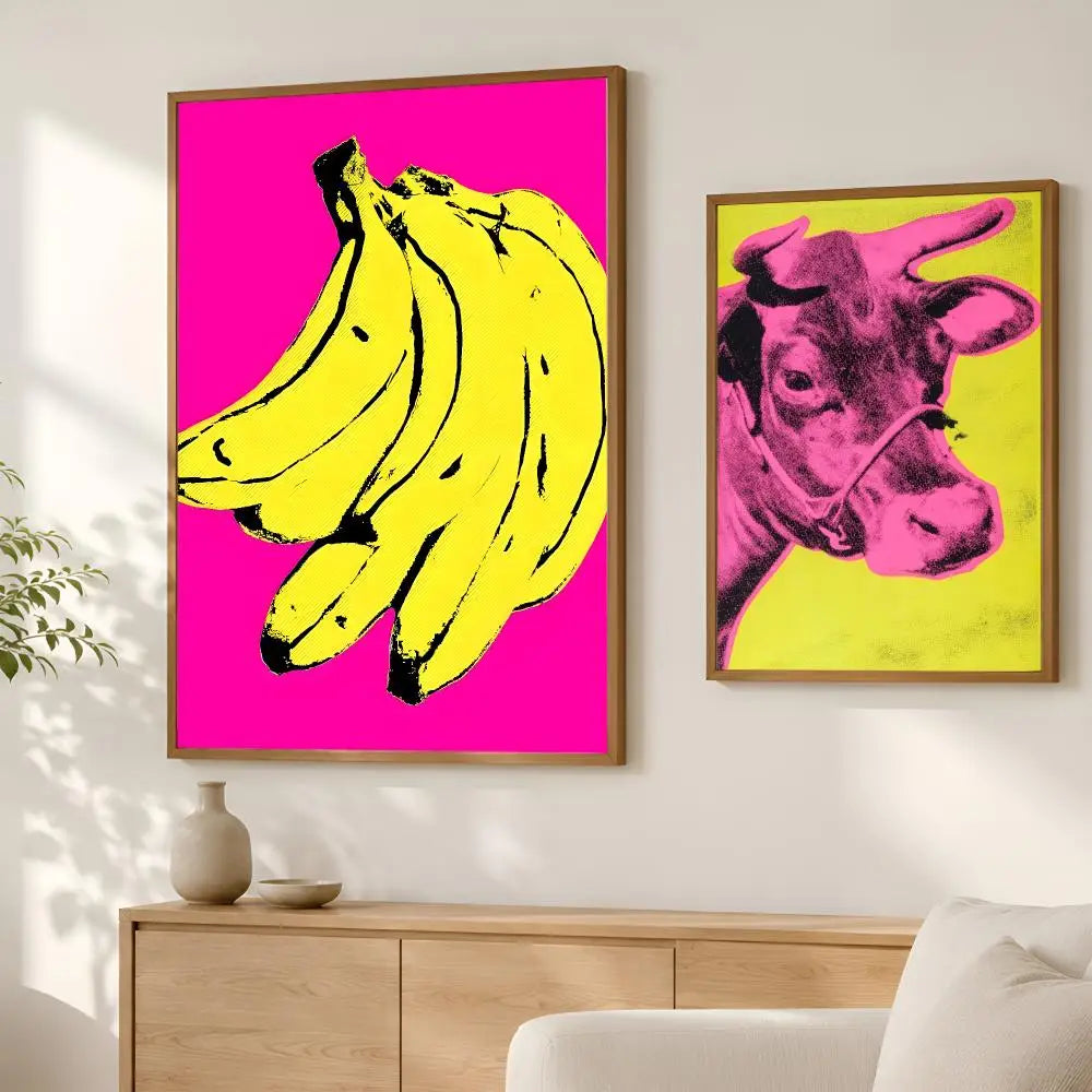 Andy Warhol Self-Stick HD Wall Art Poster – Waterproof Decor Wall Art Poster Axl