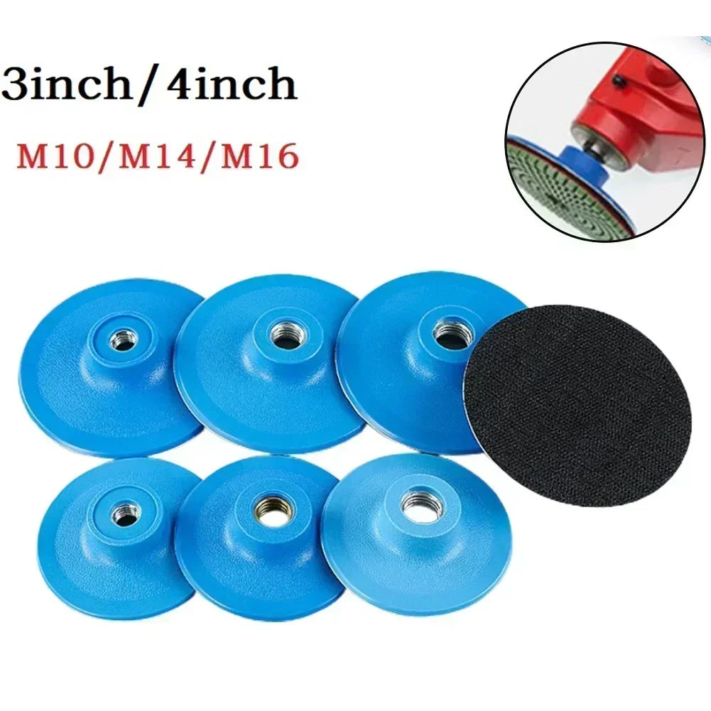 3" & 4" Sanding Disc Backing Pad – M10/M14/M16 Hook & Loop Sanding Backing Pad Axl