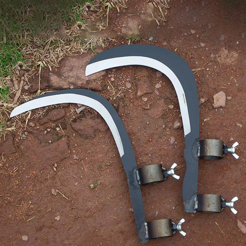 Manganese Steel Grass Sickle Cutter – Garden Weeding Scythe Garden Hand Tool Axl
