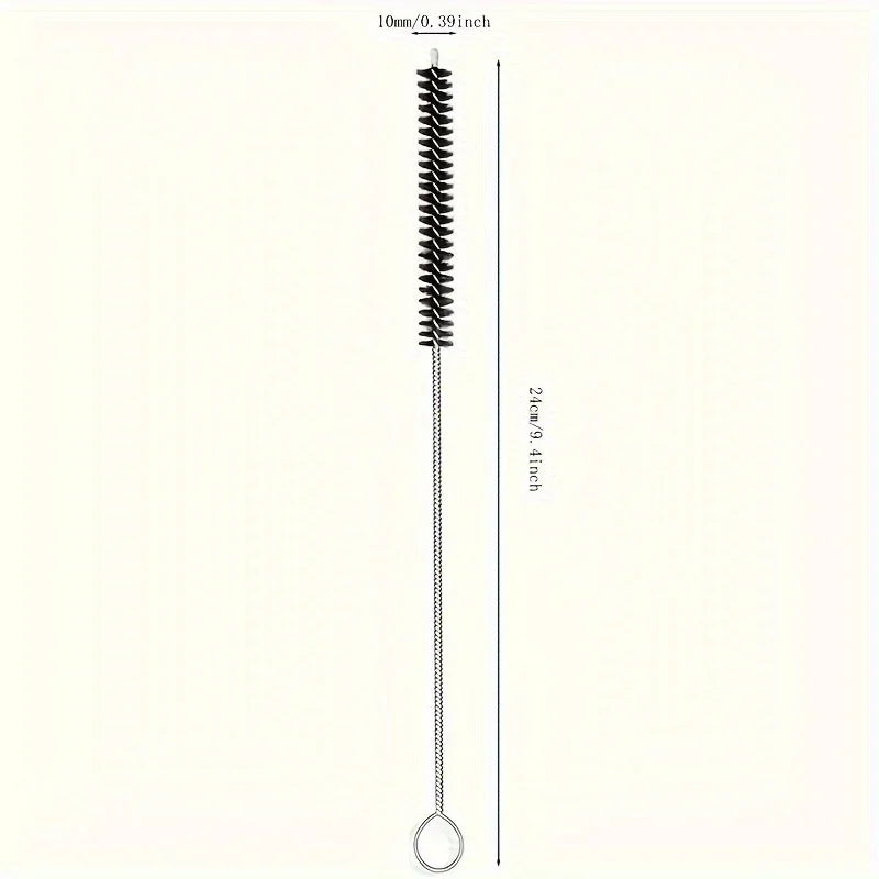 Straw Cleaning Brush Set – Long Tube Brush for Bottles & Straws Cleaning Brush Set Axl