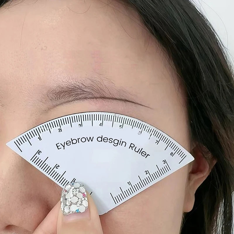 Reusable Eyebrow Mapping Ruler – Microblading Shaping Guide Eyebrow Shaping Ruler Axl