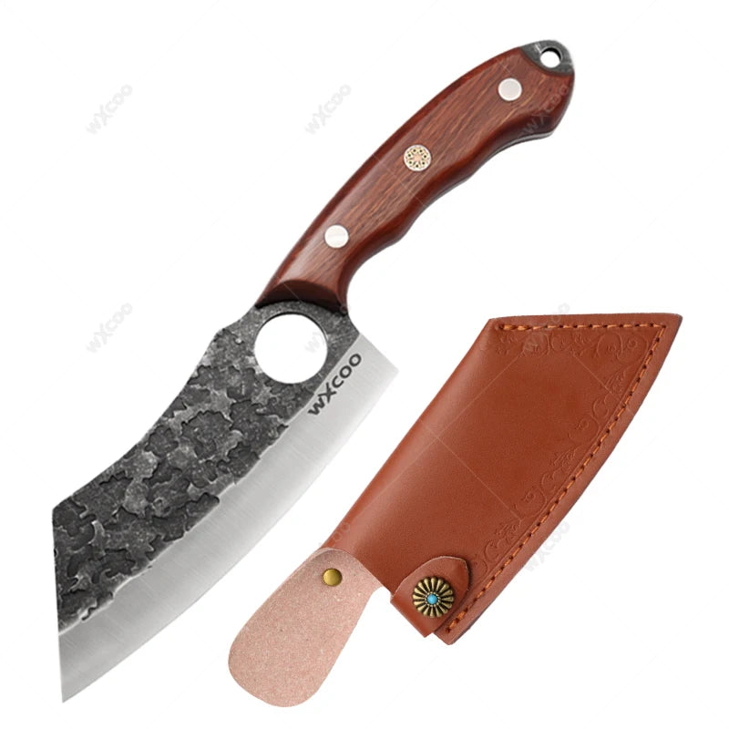 Forged Boning Knife – 5Cr15 Stainless Steel Chef Kitchen Knife Boning Kitchen Knife Axl Knife A