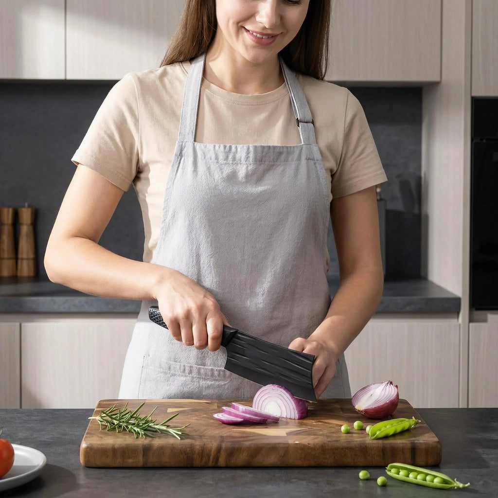 Forged Stainless Steel Chef Knife – Sharp Kitchen Knife Set Chef Knife Set Axl