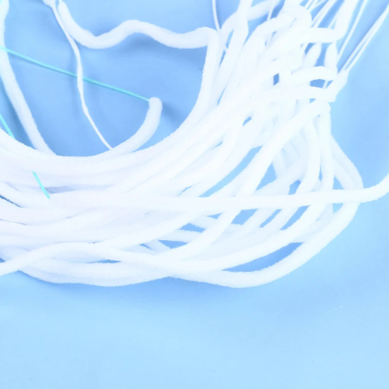 50-Pack Dental Floss Threaders for Braces, Bridges & Implants Dental Floss Threader Axl
