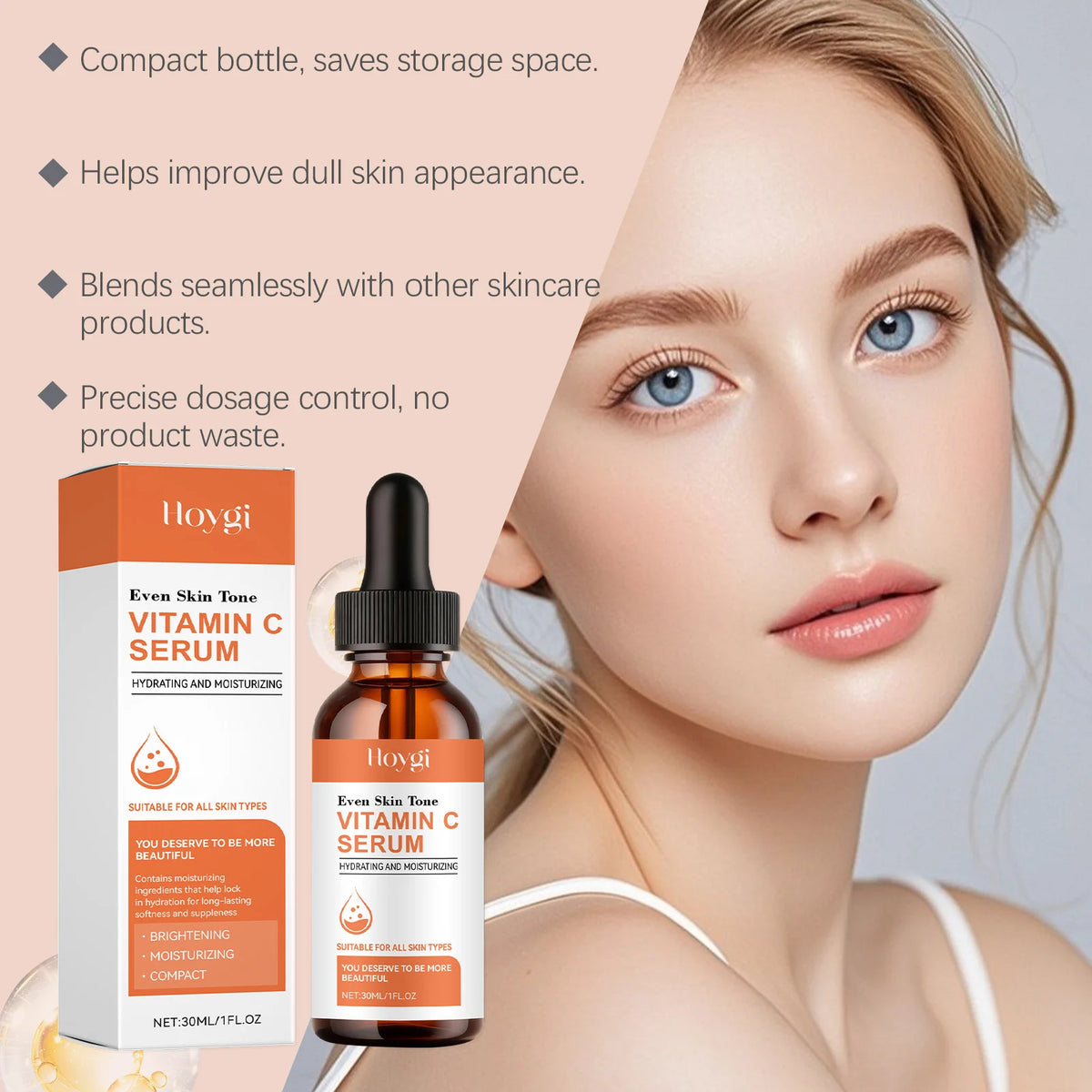 Vitamin C Face Serum – Hyaluronic Acid, Aloe & Dark Spot Vitamin C Face Serum Axl