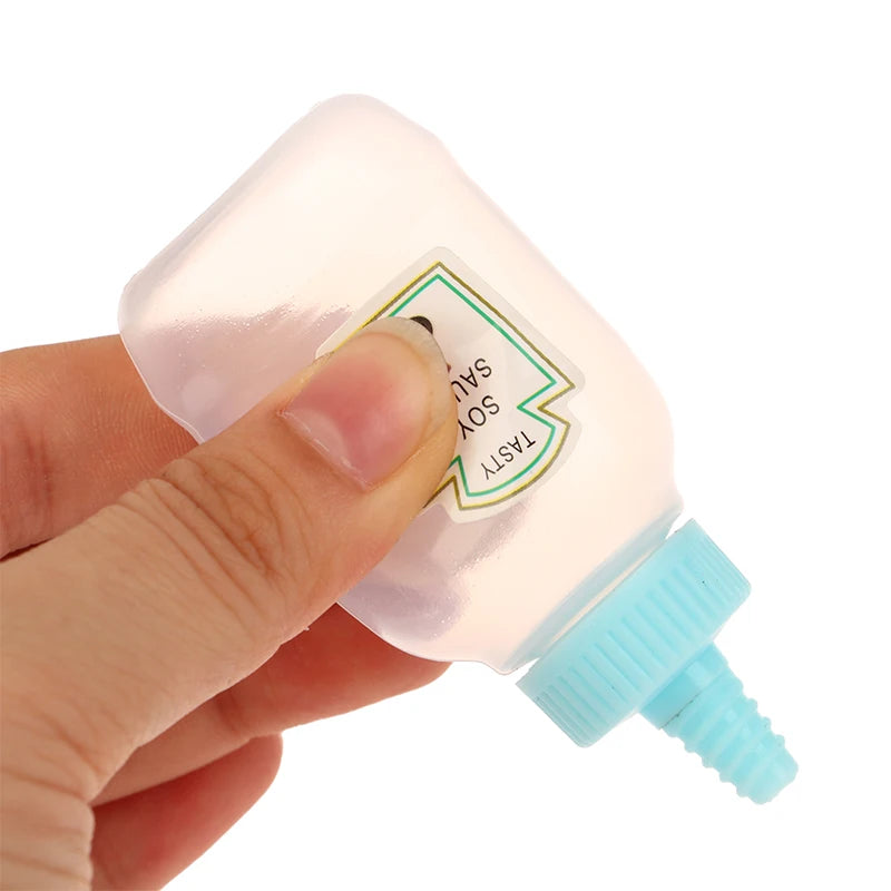 4-Pack Mini Portable Sauce Bottles | Condiment Dispenser Set Condiment Dispenser Set Axl