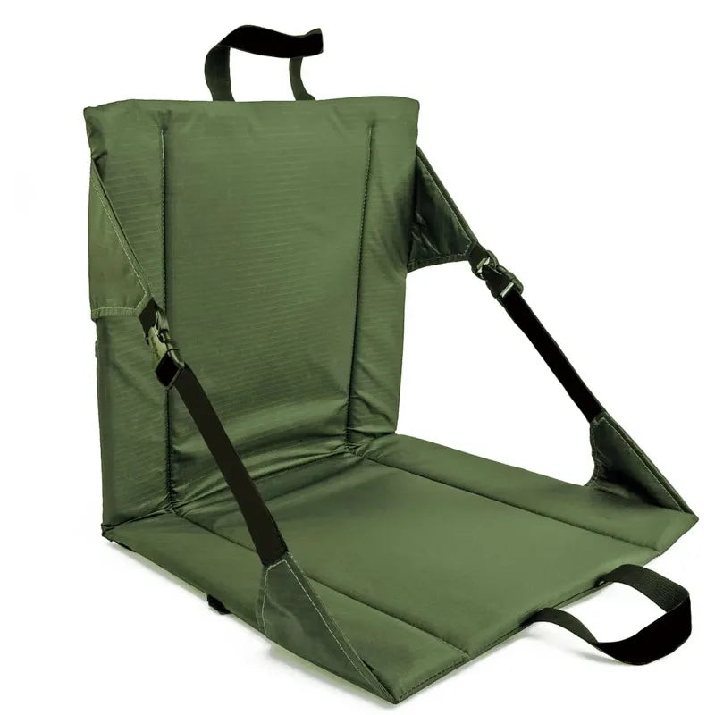 Folding Stadium Seat Chair – Padded Bleacher Cushion & Back Folding Stadium Chair Axl