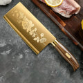 Gold Rose 4-Piece Stainless Steel Chef Knife Set Kitchen Knife Set Axl Kitchen knife