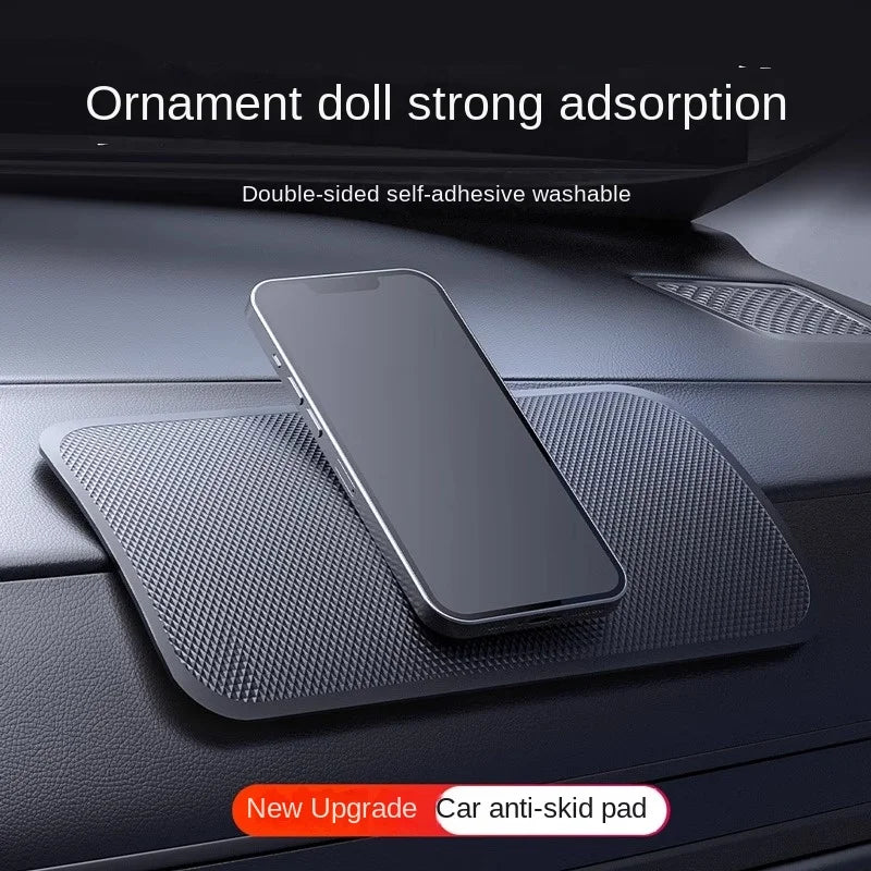 Car Dashboard Non-Slip PU Mat – Phone & Sunglasses Holder Car Dashboard Mat Axl