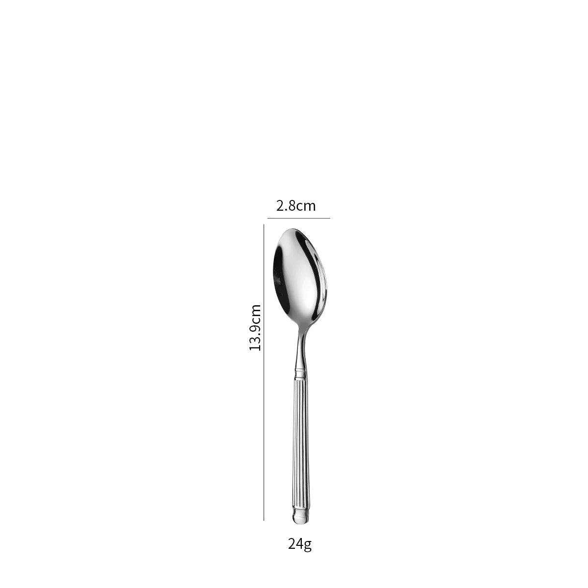 Rome Column 304 Stainless Steel Cutlery Set – Knife, Fork & Spoon Flatware Cutlery Set Axl E China Mainland